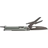 Gerber Multifunktionswerkzeug mit 4 Funktionen, Messer mit glatter Klinge, ArmBar Slim Cut, Stahlgrün, Edelstahl/Aluminium, 30-001727