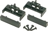 Audioproject A129 - Radioblende Set kompatibel für AUDI A2 8Z - A3 8L - A4 B5 - A6 C5 - Autoradio Aktiv-Adapter 2x Antennenadapter DIN ISO Entriegelungsbüg