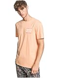 Quiksilver Slow Burn - T-Shirt - T-Shirt - Männer - M - Orang