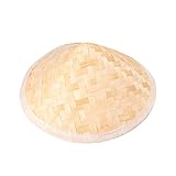 IMIKEYA Bambus-Sonnenhut Chinesischer Cooliehut Orientalischer Fischerhut Kinder Bauernhut Kegel Bambushut Kopfbedeckung Kostüm Zubehö