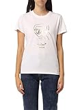 Karl Lagerfeld Karl Lagerfeld Damen-T-Shirt, weiß, M