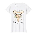 Mei Dirndl is in da Wäsch Oktoberfest Dirndl Tracht Ersatz T-S