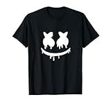 Lächelnder DJ Apparel Marshmallow Happy Face T-S