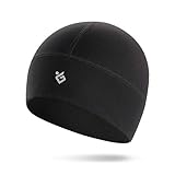 Sweetone Fahrradmütze Unterziehmütze Fahrrad Mütze - Radmütze Winter Warm Helmmütze, Winddichte Bike Cap Skull Warm Bike Beanie Cap Sport Mütze Winter für Radfahren Skifahren L