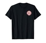 Herren Fire Dept Logo Hero Appreciation Firefighter Fireman Gift T-S