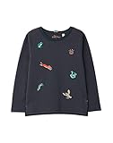 Joules Jungen Baby Langarm Shirt 215577 in Navy, Kleidergröße:80, Farbe:Navy