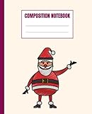 Composition Notebook: Christmas Notebook Lined Journal | College Ruled, Holiday Notebook, Journal, Diary, Christmas Gifts (Holiday Christmas Composition Notebook)