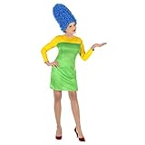 Widmann - Kostüm Comic Girl, Kleid, Perücke, Karneval, Mottoparty, TV - S