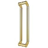 HWLL Türgriff Robuster Duschtürgriff, Einstiegs-Push-Pull-Türgriff für Glastüren/Holztüren/Schiebetüren, Runde Türleiste 24/32/40/47/59 Zoll (Color : Gold, Size : 120cm/47inch)