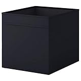 Ikea DRÖNA Box Fach, schwarz (33cm x 38cm x 33cm), Polyester, Black, 33 x 33 x 38