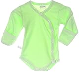La Bortini Body Wickelbody 44 50 56 62 68 74 80 86 92 Kratzschutz Fäustlinge (grün, 92)