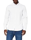 TOM TAILOR Herren Bluse Blusen, Shirts & Hemden Gemustertes Hemd White, M