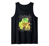 Froschvektor mit roten Augen Tank Top