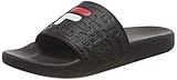 FILA Baywalk men Herren Slipper, Schwarz (Black), 45 EU