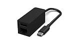 Microsoft JWL-00002 Surface USB-C auf Eth/USB 3.0 Adapter Schw