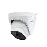 Reolink 5MP Smarte PoE IP Kamera Outdoor mit Personen-/Autoerkennung, Überwachungskamera Aussen mit Zeitraffer, 30m IR Nachtsicht, IP66 Wasserfest, Audio, Micro SD Kartensteckplatz, RLC-520