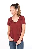 super.natural Damen T-Shirt, Mit Merinowolle, W City Tee, Größe: S, Farbe: Dunk