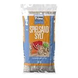 Prima Spielsand Kinder Sandkasten Sand 25 kg - für Sandkästen und Spielplätze - frei von S