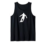 Herren Fußball-Kerl Fußball-Mann Park-Schild Aktiv-Player-Symbol Tank Top