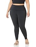 Amazon Essentials Plus Size High Rise Full Length Aktive Skulpt Leggings, Schwarz, XL Größ