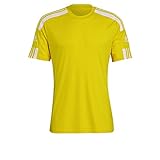 Adidas Herren Squadra 21 Jersey SS T-Shirt, team yellow/white, XL