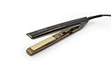 Corioliss C1 | Haarglätter für Frauen | Titanplatten und Curling für feines Haar | Professionelles Eisen mit Temperaturregelung (Gold Mirror)