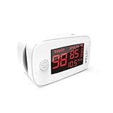 Joyfitness Fingerspitzen-Blutsauerstoffsättigungsmonitor Mit OLED, Blutsauerstoffsättigungsmonitor Mit Pulsfrequenz Und Präzisem, Schnellem Spo2-Sauerstoffmessg