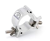 Leichte Schelle für Traverse T290 und T400 mit 50mm Rohr, Montage von Scheinwerfern und Zubehör - Alu Traversen Aluminium Truss Alu System Trussing AST T