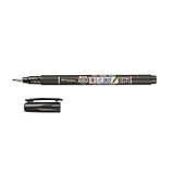 Tombow GCD-112 WS-BS Brush Pen Fudenosuke, weiche Spitze, schreibfarbe schw