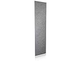 Luxflair Filz Vorhang 60 x 250cm in Graumeliert. Der Vorhang ist waschbar und eignet Sich perfekt als Schiebevorhang oder R