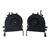 Ersatz-CPU-Lüfter für MacBook Pro Retina Touch Bar 2016 2017 A1707 Lüfter 15'Serie 8X10cm / 2PC a1707 Lü