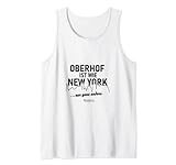 Oberhof ist wie New York Spruch über Stadt Oberhof Tank Top