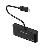 Konverter-Adapter, Schutz für digitale Inhalte mit hoher Bandbreite Kartenleser Videokonverter Einfach zu bedienen Praktisch für die Unterstützung von USB-Flash-Sp