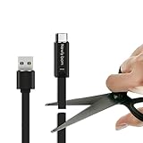 Thevenz USB-C-Kabel, neue Generation, Typ C - 1,5 m, wiederbefüllbar, Typ C Ladekabel, Schnellladekabel 5 V/3 A, Patent-zertifiziert, kompatibel mit Geräten mit Typ C