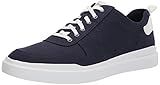 Cole Haan Herren Grandpro Rally Canvas Court Sneaker, Marineblaue Leinwand/Optik-Weiß, 48 EU