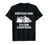 Lustiger Camping Spruch Campen Wohnmobil Dach Zelt Wohnwagen T-S