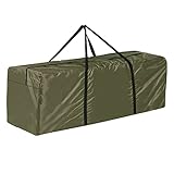 VUFP Künstliche Weihnachtsbäume Grüne große wasserdichte Möbelkissen Aufbewahrungstasche Weihnachtsbäume Aufbewahrungstaschen Packungen Säcke Beutel Hülle Schutzgarten Tasche Stoffaufbewahrung