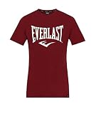 Everlast Russel Logo T-Shirt (M, Burgundy)