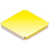 Quadro 00404 - Platte 40 x 40 cm gelb
