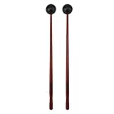 Artibetter 2 Stk. Holz Trommelhammer Gummi Glockenspiel Sticks Schlagzeug Glocken Schlägel Hammer für Energie Glockenspiel Xylophon Instrumente Zubehö