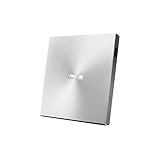 Asus ZenDrive U7M externer DVD-Brenner (für Apple MacBook & Windows PCs/Notebooks, inkl. 2x M-Disk Rohlingen, Brennsoftware & Nero Backup App, M-Disc Support, USB 2.0) silb