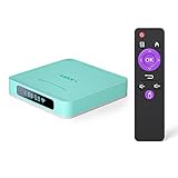 Peiloh Android TV Box, Android 10.0 TV Box with RGB Light, 64bit ARM Corter-A53 Quad-core CPU Mali-G31 MP4 GPU, 4K/WiFi /100M Ethernet LNA/HDMI USB3.0/H.265 Smart TV Box [2021 Newest]