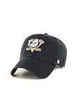 '47 Brand Relaxed Fit Cap - CLEAN UP Anaheim Ducks schw
