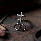 YABEME Wikinger Odin Symbol Keltischer Runenring, Nordischer Herren Skandinavischer Edelstahl Vintage Totem Amulett Ring, Gothic Punk Geschenk,8