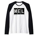 MEL Melbourne Australia Retro Flughafencode Rag