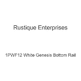 Rustique Enterprises 1PWF12 Genesis Bodenschiene, Weiß