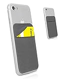 MyGadget 1 Fach Handy Kartenhalter zum aufkleben - RFID Blocking - Haftendes Kartenfach, Kartenhülle, Karten Halterung - Geldbörse Smartphone Etui - G