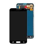 MPGIO Touch-LCD-Display passend für Samsung Galaxy S5 I9600 G900 G900A G900F LCD-Display Touchscreen-Baugruppe Ersatzteile für S5-LCD-Bildschirm(Color:Black)