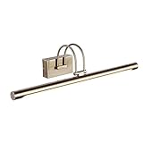 Guomipai Badezimmer Spiegel Wandleuchte LED Spiegel Frontlicht Wandleuchte Scheinwerfer Spiegel Schrank Makeup Kommode Badezimmer Beleuchtung Halterung Licht (Color : Warm Light, Size : 72cm)