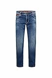 Camp David Herren Jeans CO:NO mit Bleaching-Effek